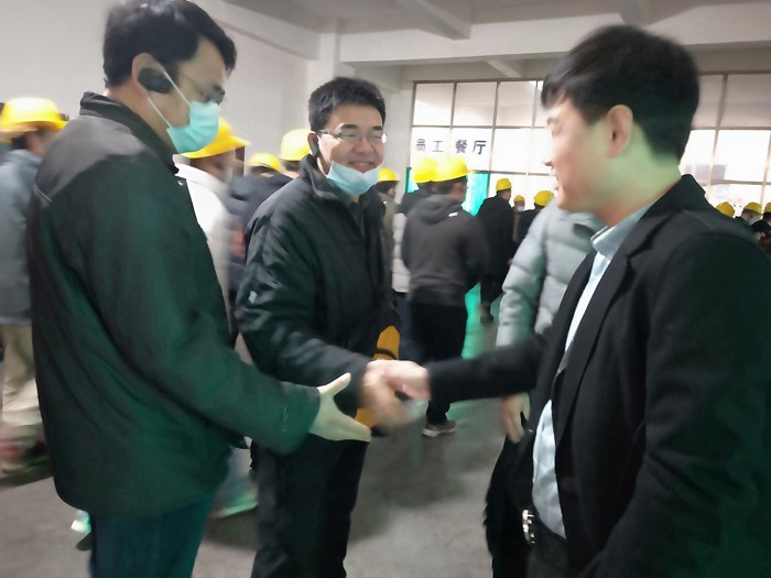 热烈欢迎河南工业大学师生到我司参观学习！