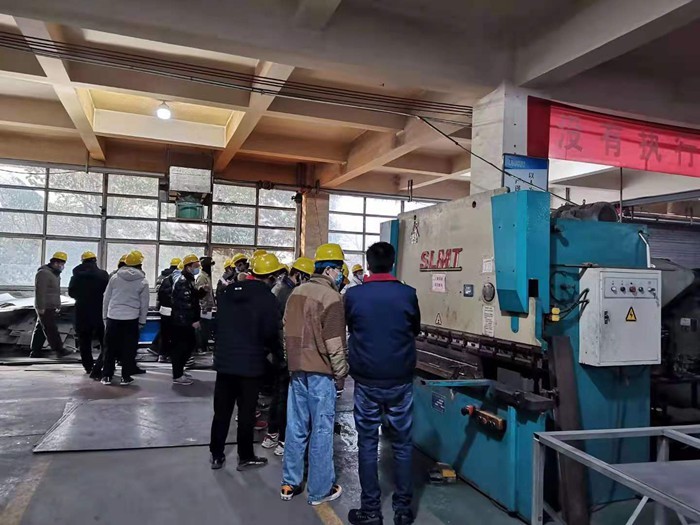 热烈欢迎河南工业大学师生到我司参观学习！